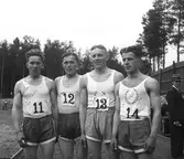 Karl Larsson, G Östling, E Eriksson och R Vahlund. Valbo
