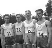 Karl Larsson, G Östling, E Eriksson och R Vahlund. Valbo
