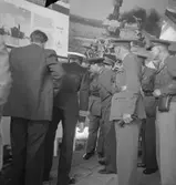 Utländsk militär och attachér på besök.