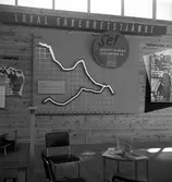 Utställningen 1946. Arbetarskyddspaviljongen.