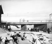 Nya vägporten vid Nynäs. 1946