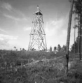 Mätningstorn Valbo. 1946