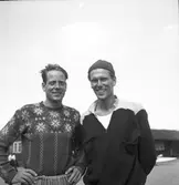 Kanotpaddling i Gävle 1946.