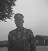 Kanotpaddling i Gävle 1946.