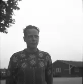 Kanotpaddling i Gävle 1946.