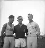 Landskamp i tävlingsgymnastik. 1946