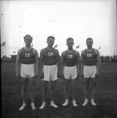SM i landskamp i tävlingsgymnastik. 1946