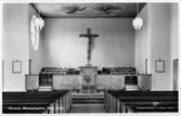 Interiör från Värnamo Missionskyrka, kyrkan byggdes 1938.