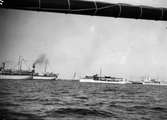 Sandhamsregattan 1930, diverse åskådarbåtar.