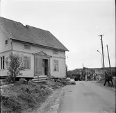 Arbrå,
Flyttning av Knut Arvidssons hus,
Oktober 1968