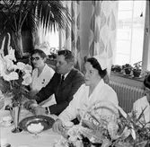 Arbrå,
Stenbacka,
Fru Annie Roos avtackas,
Mars 1970