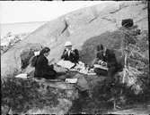 Picknick på klipporna, Östhammar, Uppland