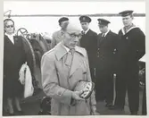 Mottagande av medalj