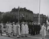 Uppställning torget.