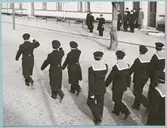 Militärer på marsch