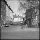 Vänersborg. Hamngatan-Verkstadsgränd.