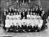 Konfirmander, Börstil socken, Uppland