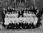 Konfirmander, Börstil socken, Uppland