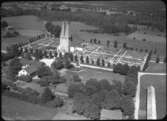 Flygfoto över Rydaholms Kyrka i Värnamo kommun. Nr. K. 128.