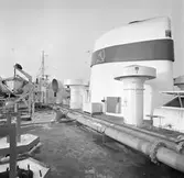 Den 27 december 1961. Gävle Varv. Däck.





