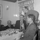 Den 27 januari 1954. Gävle Varv. Båten M/S Lombardia

