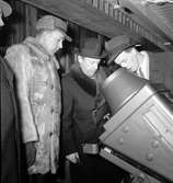 Den 27 januari 1954. Gävle Varv. Båten M/S Lombardia


