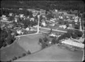 Flygfoto över Bor, i Värnamo kommun. Nr. K. 133-134.