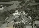 Flygfoto över Lannaskede Gästhem i Vetlanda kommun. Nr. M. 990