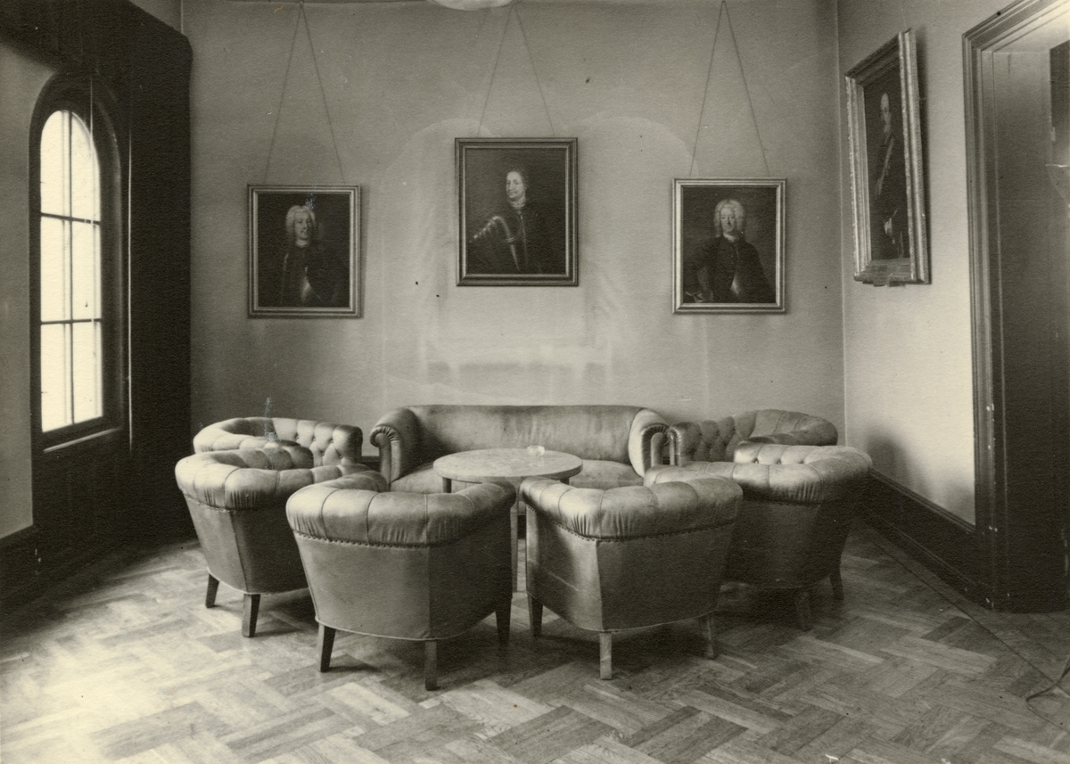 Lennart af Petersens, Hörnrummet i officersmässen, Svea artilleriregemente A 1, våren 1947.