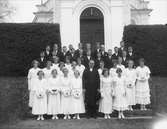 Konfirmation i Lima Kyrkoherde Petrus Nordblad