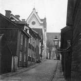 Läroverksgatan i äldre tid.