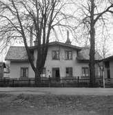 Vy mot kvarteret Stadsrådet i Norrköping 1952.