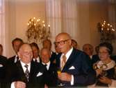 I mitten president Urho Kekkonen 75 år