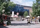 Torghandel på stor torget i Gävle