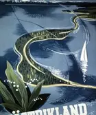 Reklam affisch för Gästrikland