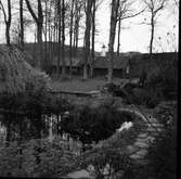 Fullsbäckens ryggåsstuga och botaniska park. Här började Oscar Broborg på 1930-talet anlägga sin 