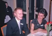 Personalfest 16/2 1963 på Fars hatt i samband med flytt.
Festdeltagare Göran Carlsson.