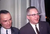 Personalfest 16/2 1963 på Fars hatt i samband med flytt.
Festdeltagare Nils Askman.