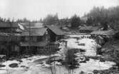 Tändsticksfabrik vid Klinte i Vetlanda kommun år 1908.