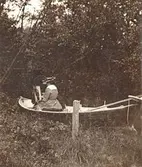 Konstnärinnan Josefina Holmlund