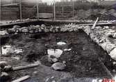 25 april 1929. Arkeologisk utgrävning i kvarteret Kastanjen.