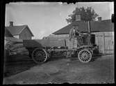 Ånglastbil tillverkad i början av 1900-talet