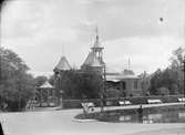 Restaurang Flustret vid Svandammen, Uppsala 1906