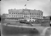 Geijerstatyns invigning, Universitetsparken, Uppsala 1889