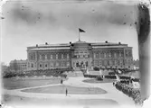 Universitetshuset invigs, Uppsala 1887