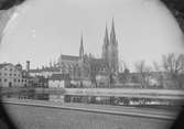 Uppsala domkyrka och Akademikvarnen, Uppsala före 1907