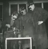 Svetskurs på Pannverkstaden med instruktör Sigurd Miliander.