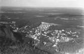 Flygfoto över Smålands Taberg i Jönköpings kommun.  Nr 3289