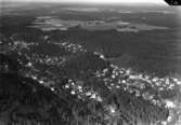 Flygfoto över Norrahammar i Jönköpings kommun. Nr F 3291.