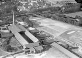 Flygfoto över fabrik i Simrishamn